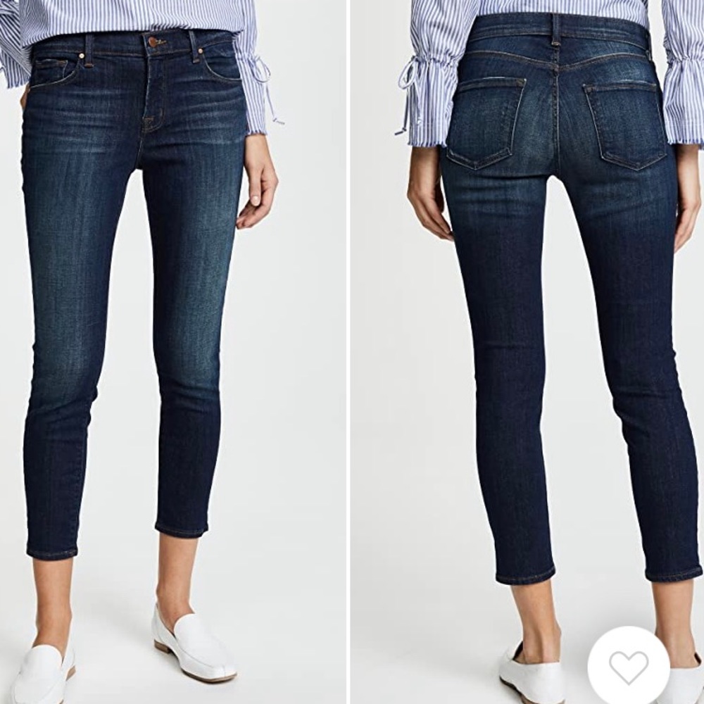 J Brand 811 Mid Rise Skinny Jeans cropped. Excellent condition.